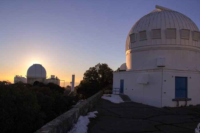 Sunrise at the WIYN 0.9-meter Telescope on Kitt Peak National Observatory