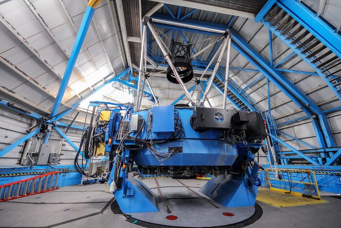 NEID fiber feed (Port Adaptor) on the WIYN telescope
