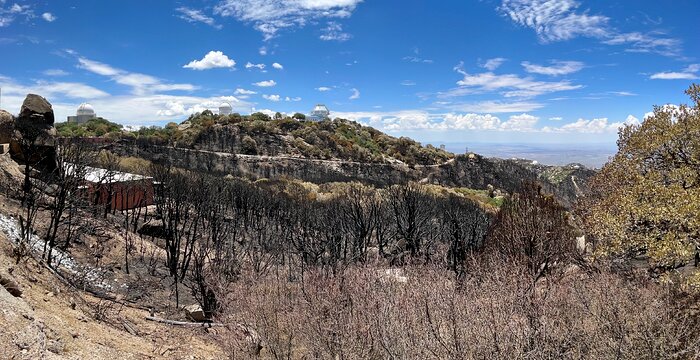 Kitt Peak National Observatory after the Contreras Fire