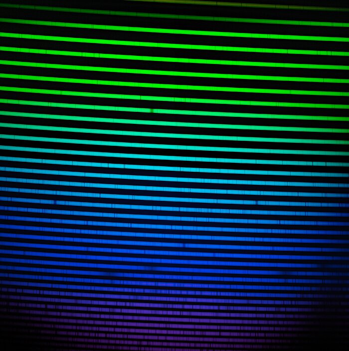 The blue GHOST spectrum