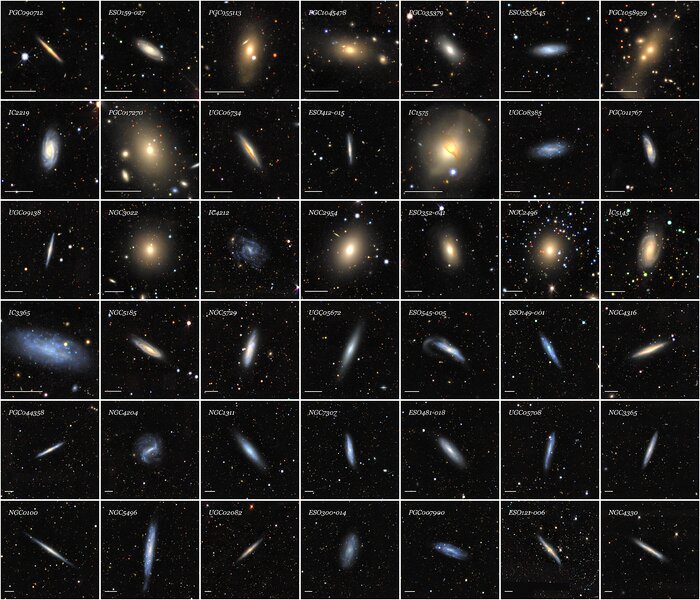 Optical mosaics from the Siena Galaxy Atlas