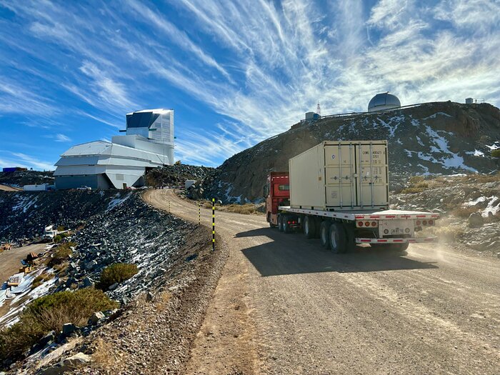 LSST Camera Travels to Cerro Pachón