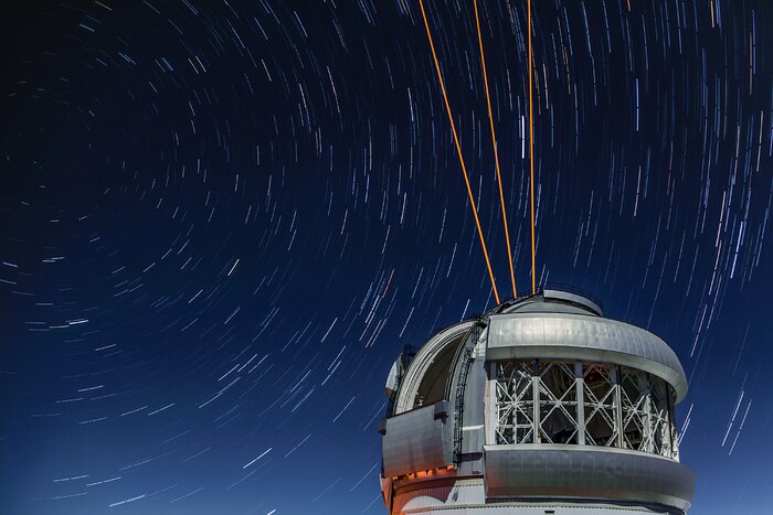 Star Trails Over Gemini South