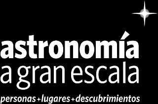 Logo: BigAstronomy Spanish Reverse