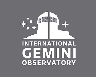 Logo: International Gemini Observatory White