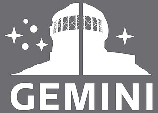 Logo: International Gemini Observatory - White Short Name