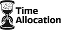 Logo: Time Allocation - Black