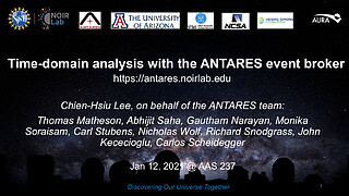 Presentation: Time-domain analysis with the ANTARES event broker