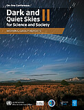 Banner de las conferencias online Dark and Quiet Skies for Science and Society II