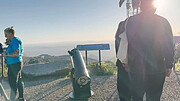 Tohono O’odham Nation visitors at Kitt Peak National Observatory