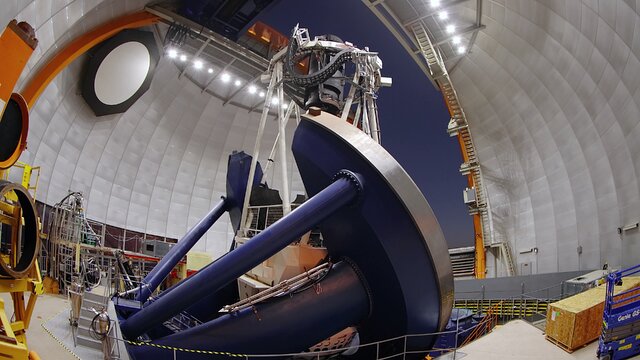 Víctor M. Blanco 4-meter Telescope Interior