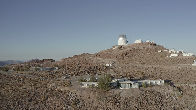 Cerro Tololo Inter-American Observatory Dormitory Aerial