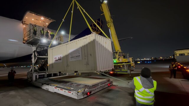 LSST Camera arrives in Chile