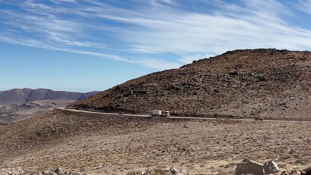 LSST Camera Driven to Cerro Pachón