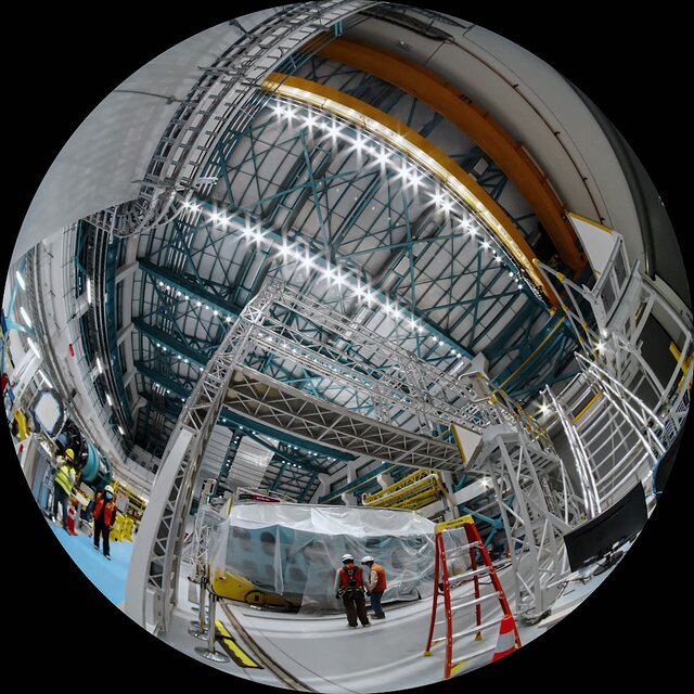 Vera C. Rubin Observatory Interior Fulldome