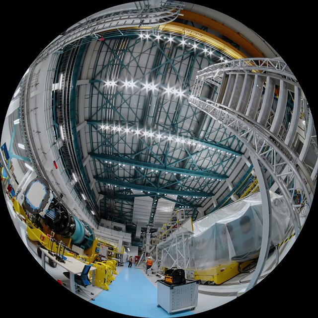 Vera C. Rubin Observatory Interior Fulldome