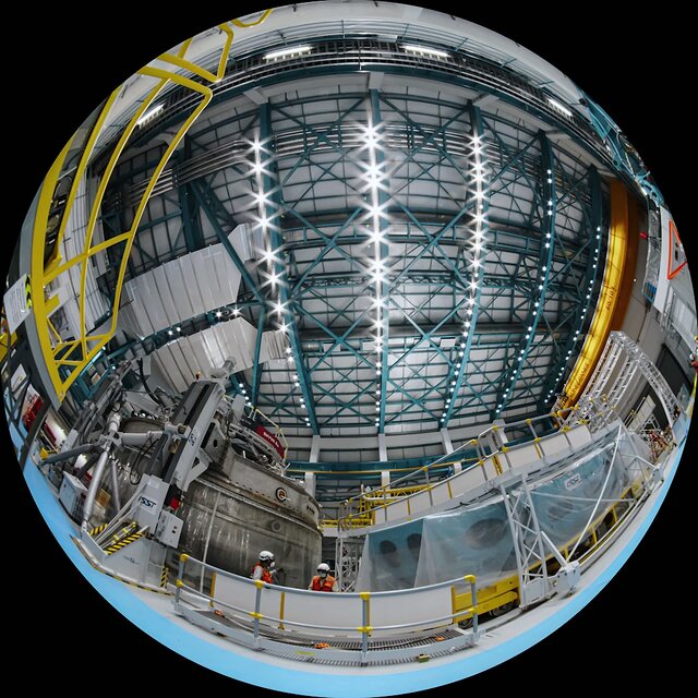 Vera C. Rubin Observatory Interior Fulldome