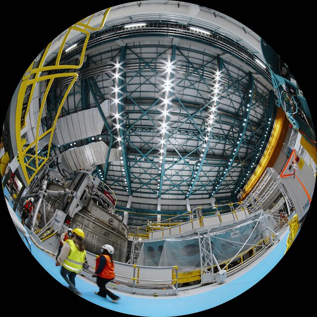 Vera C. Rubin Observatory Interior Fulldome