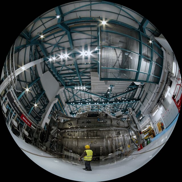 Vera C. Rubin Observatory Interior Fulldome