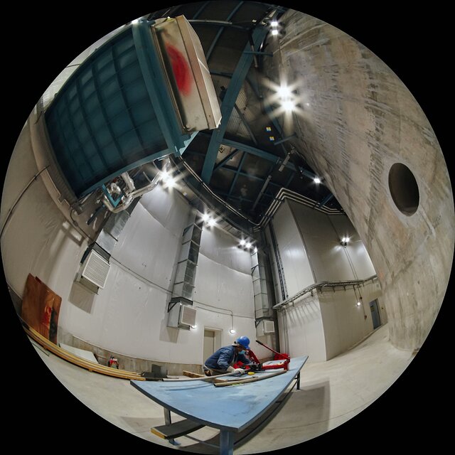 Vera C. Rubin Observatory Interior Fulldome