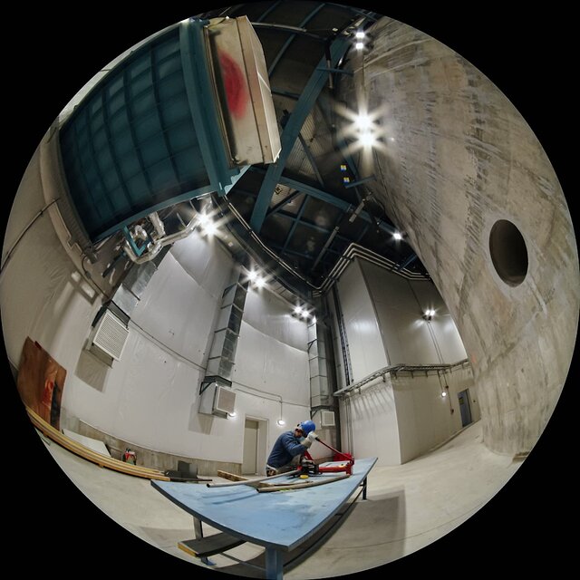 Vera C. Rubin Observatory Interior Fulldome