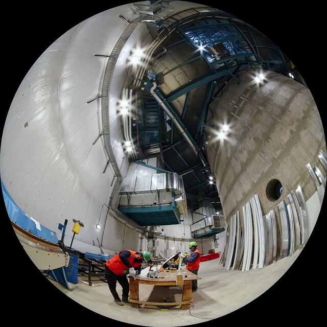 Vera C. Rubin Observatory Interior Fulldome