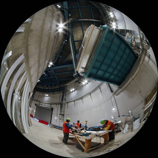 Vera C. Rubin Observatory Interior Fulldome