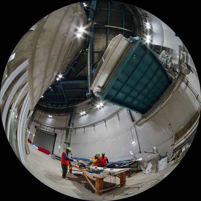 Vera C. Rubin Observatory Interior Fulldome