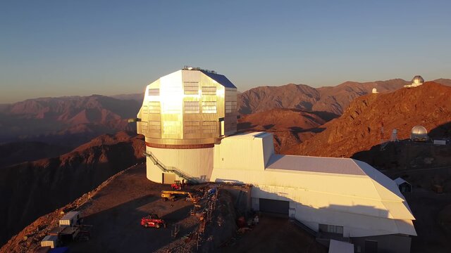 Rubin Sunset Flyaround