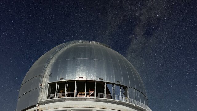 Getting Close to Víctor M. Blanco 4-meter Telescope