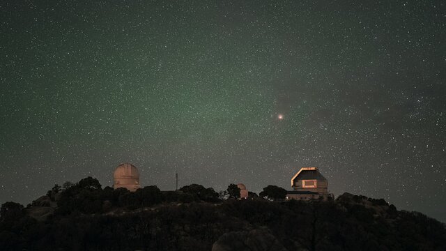 Kitt Peak at night