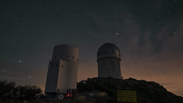 Kitt Peak at night