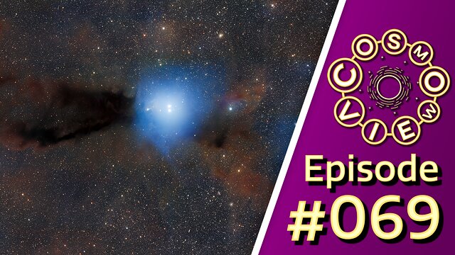 Cosmoview Episode 69: Radiant Protostars and Shadowy Clouds Clash in Stellar Nursery