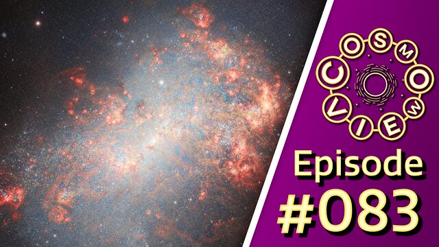 Cosmoview Episode 83: Gemini North Captures Starburst Galaxy Blazing Bright With Newly Forming Stars