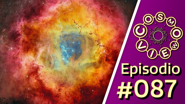 Cosmoview Episodio 87: Estrellas radiantes en el corazón de una rosa cósmica